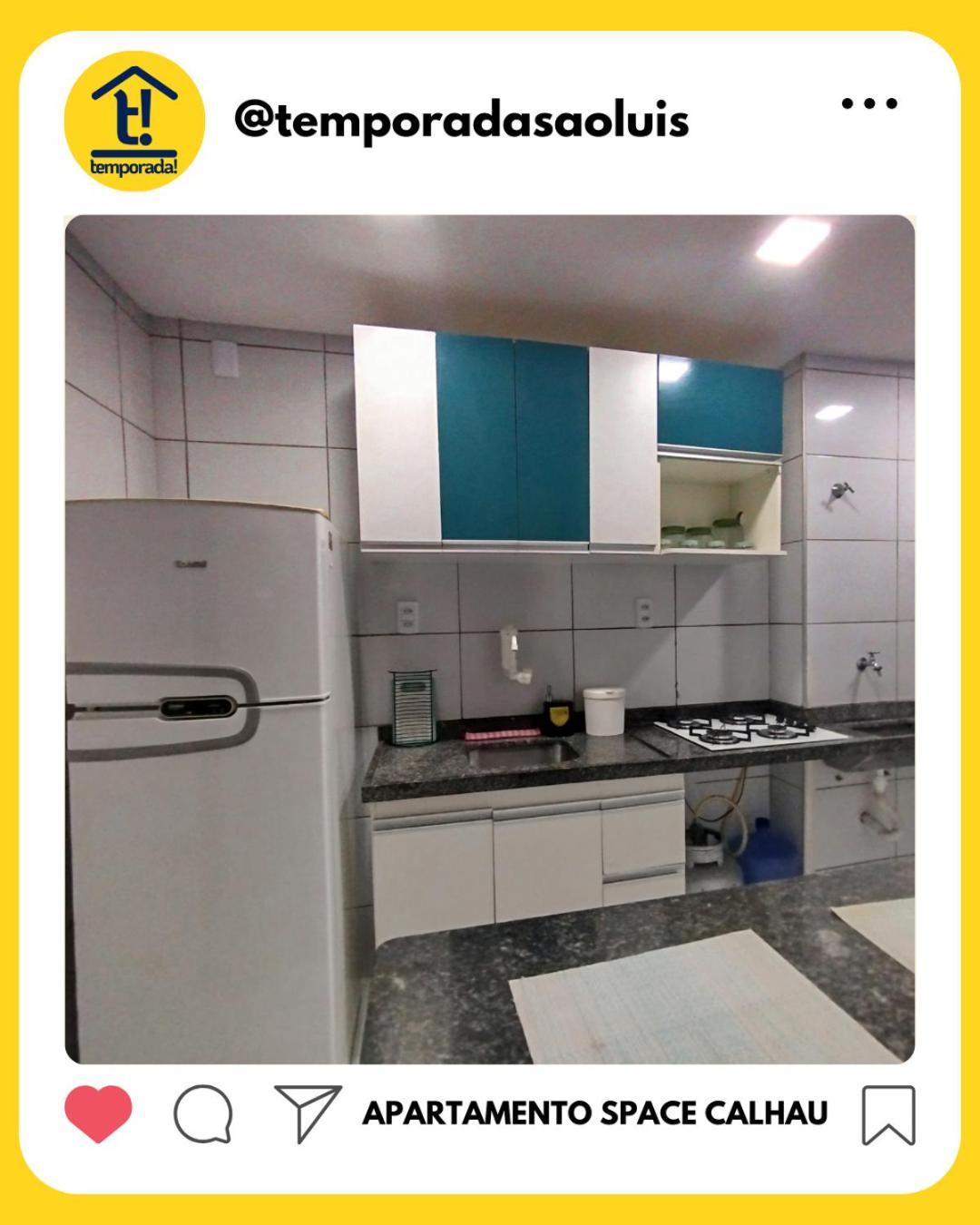 Apartamento Space Calhau Sao Luis  Bagian luar foto