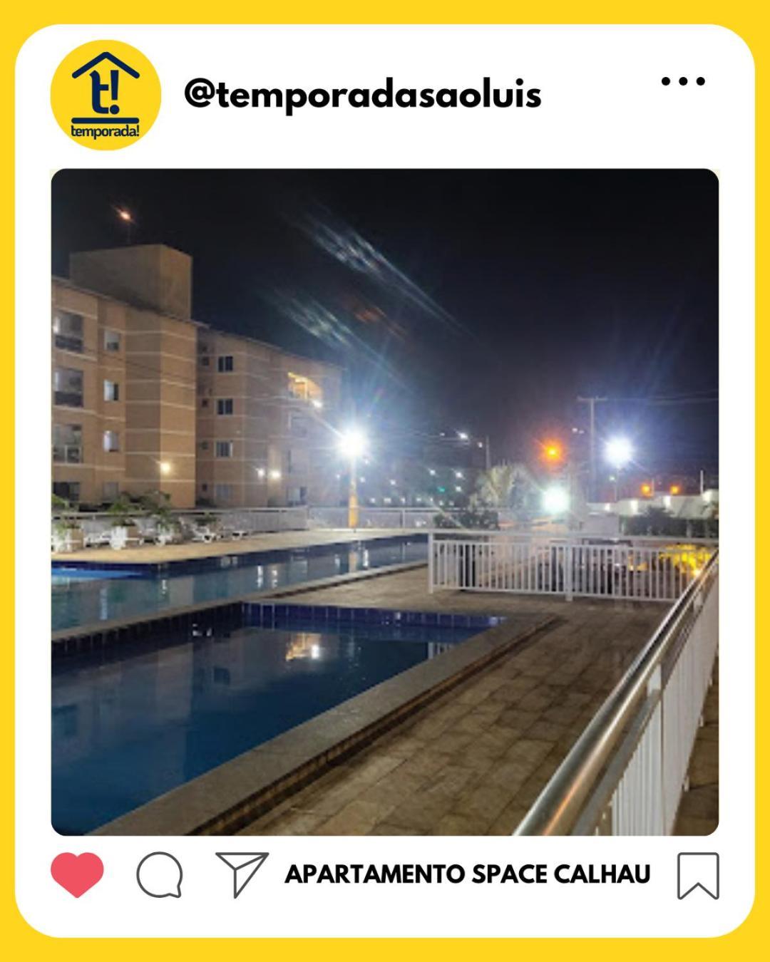 Apartamento Space Calhau Sao Luis  Bagian luar foto