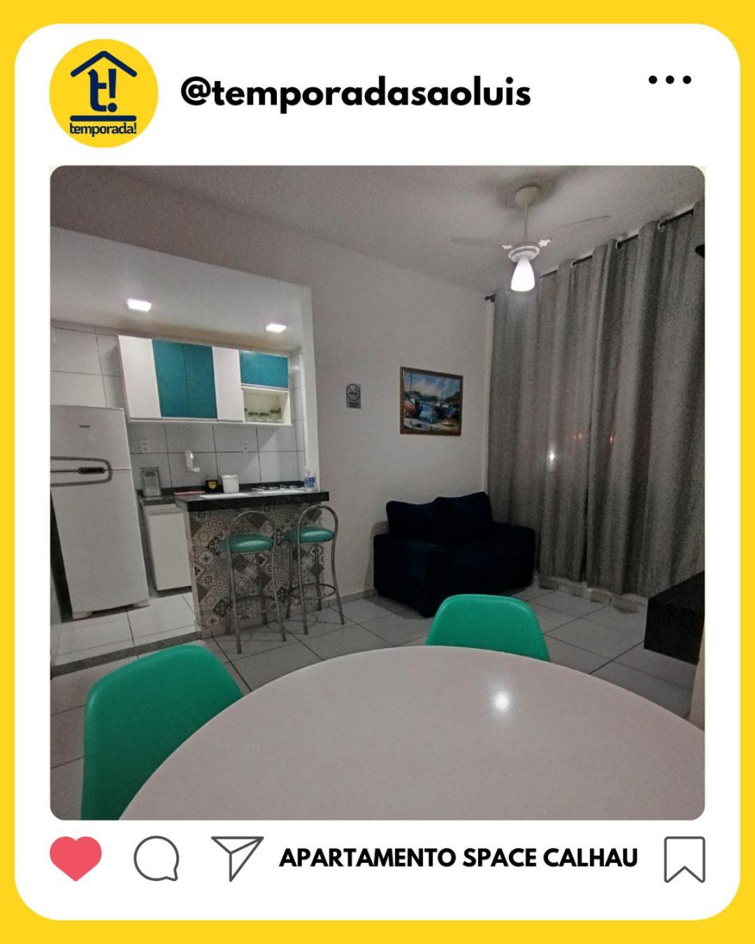 Apartamento Space Calhau Sao Luis  Bagian luar foto