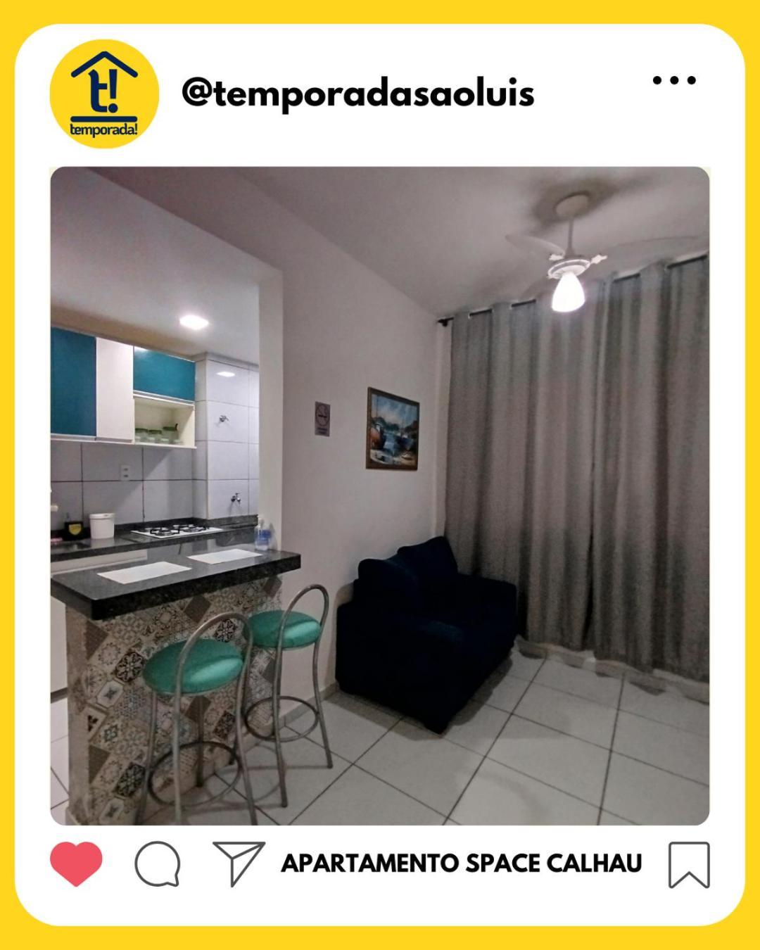 Apartamento Space Calhau Sao Luis  Bagian luar foto