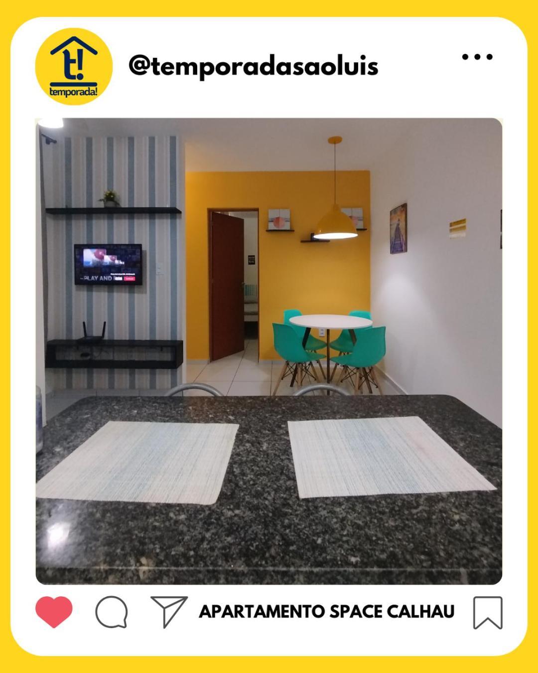 Apartamento Space Calhau Sao Luis  Bagian luar foto