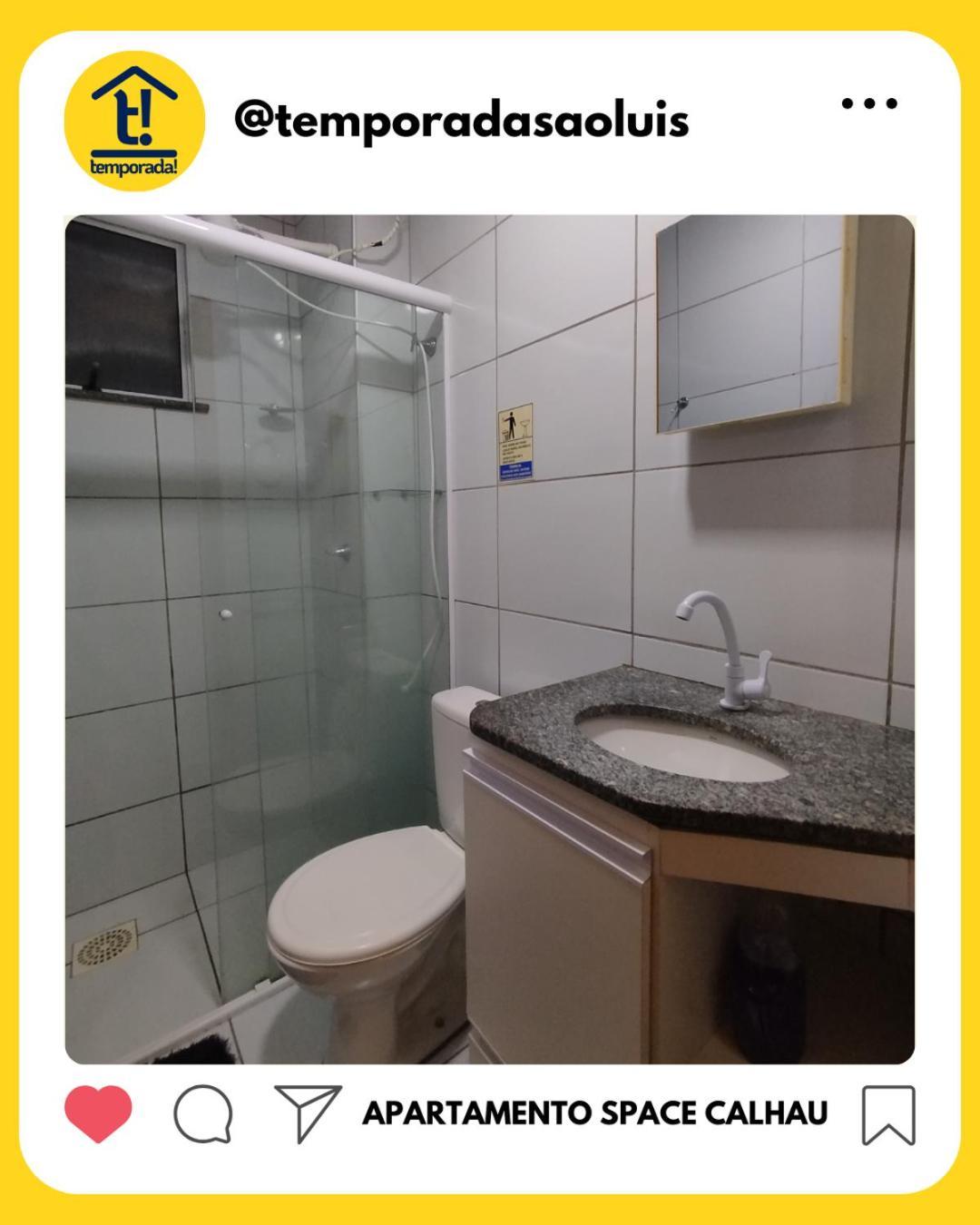 Apartamento Space Calhau Sao Luis  Bagian luar foto