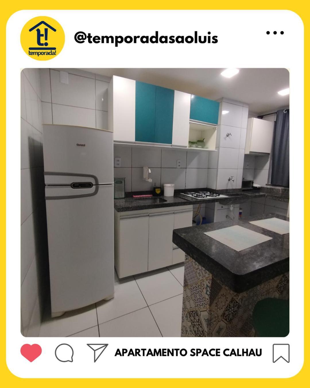 Apartamento Space Calhau Sao Luis  Bagian luar foto