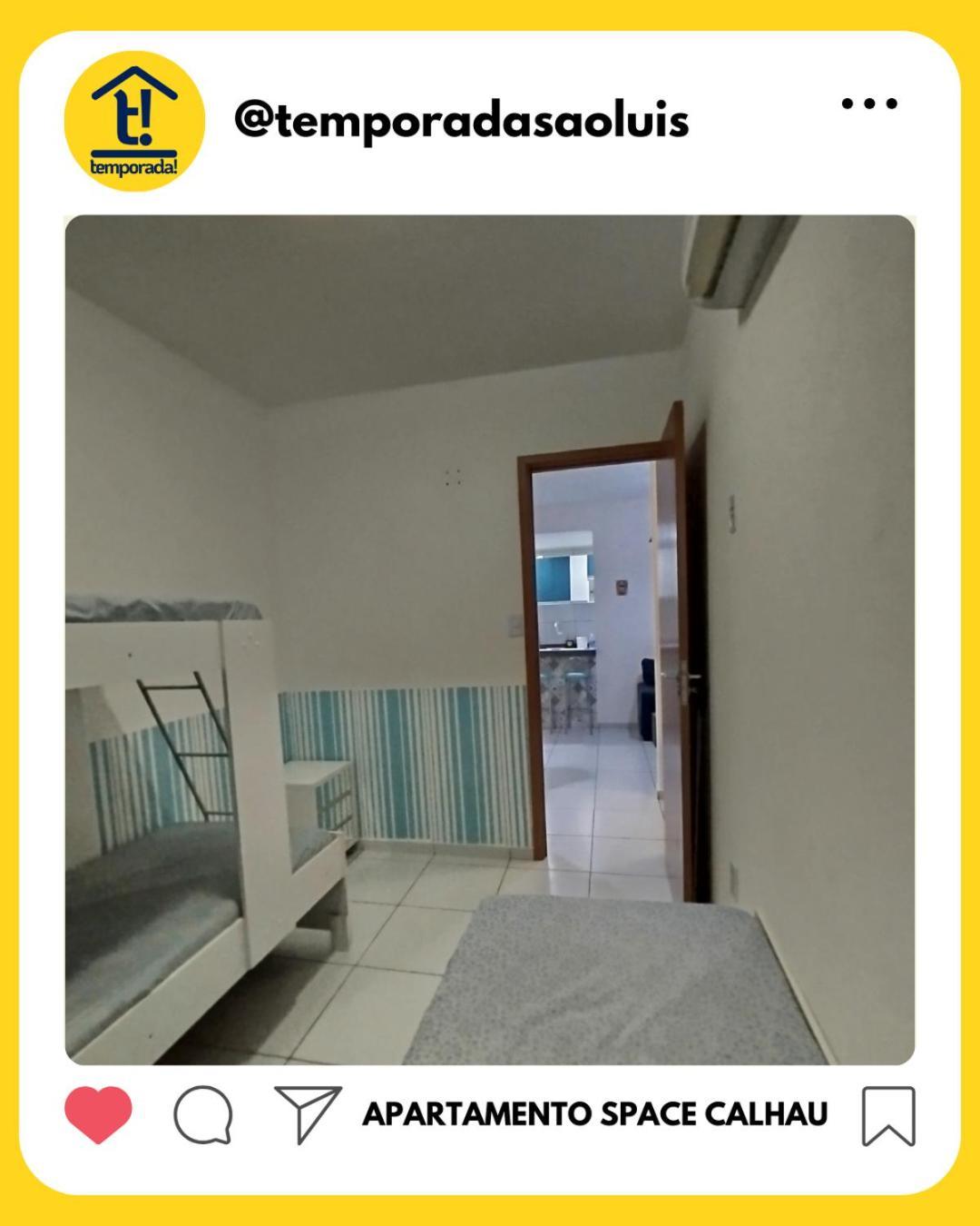Apartamento Space Calhau Sao Luis  Bagian luar foto