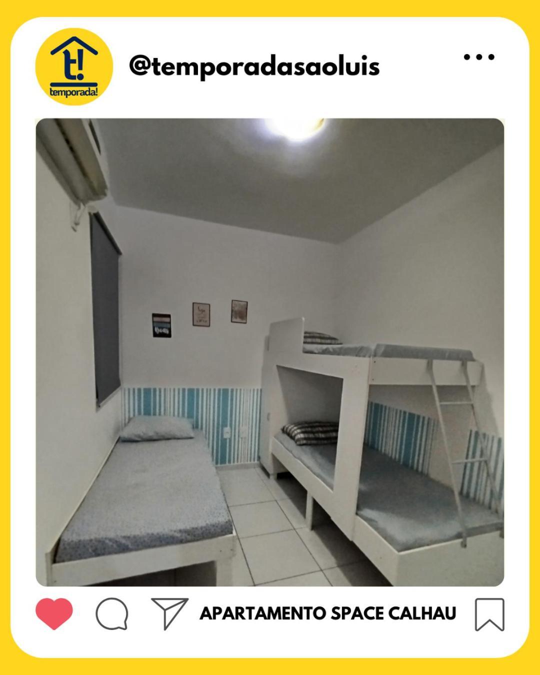 Apartamento Space Calhau Sao Luis  Bagian luar foto