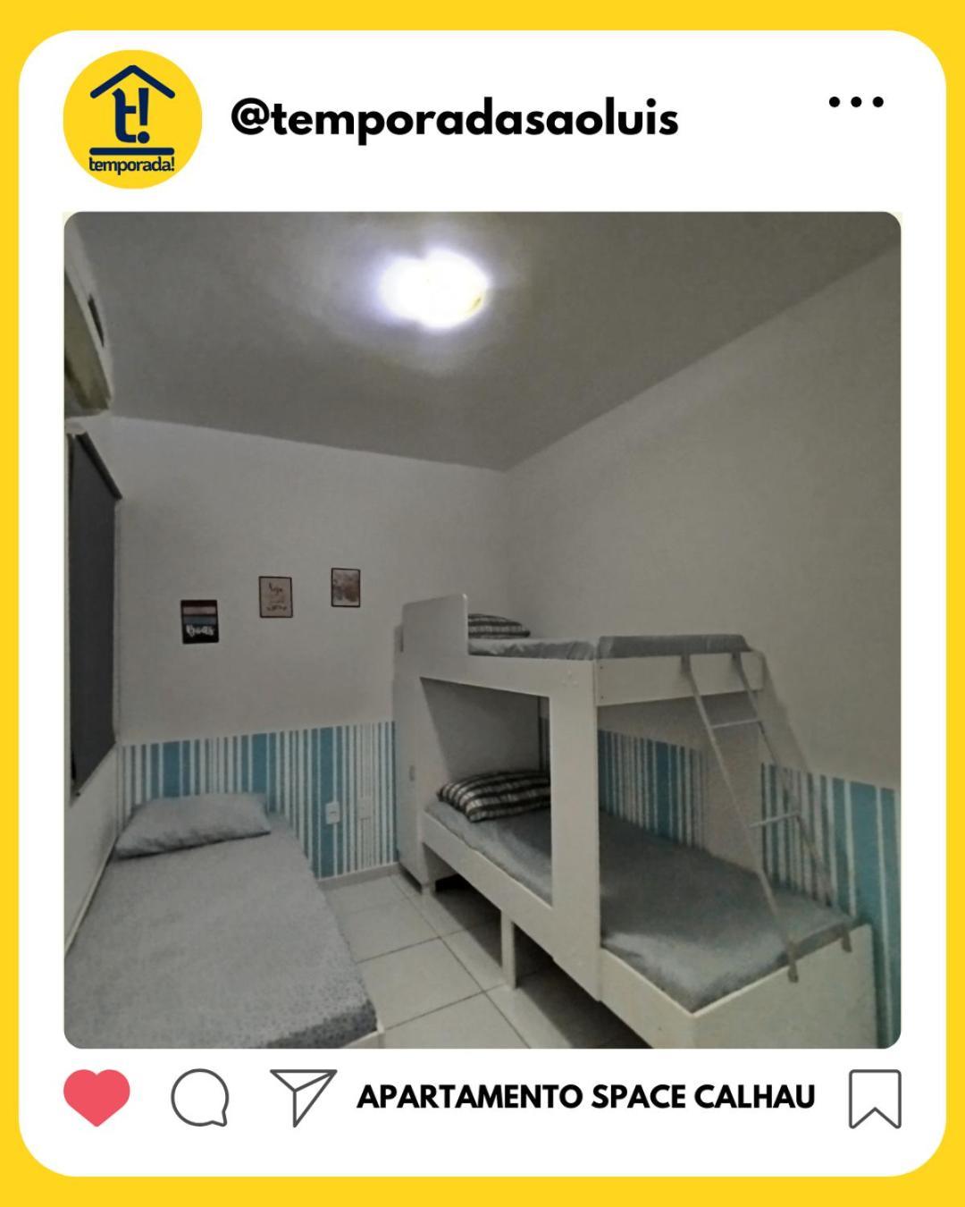 Apartamento Space Calhau Sao Luis  Bagian luar foto