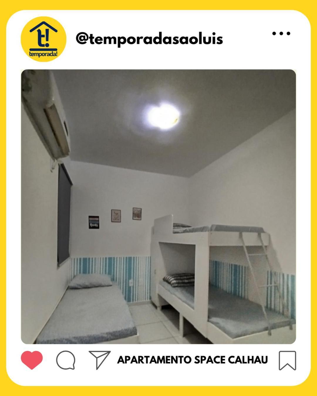 Apartamento Space Calhau Sao Luis  Bagian luar foto