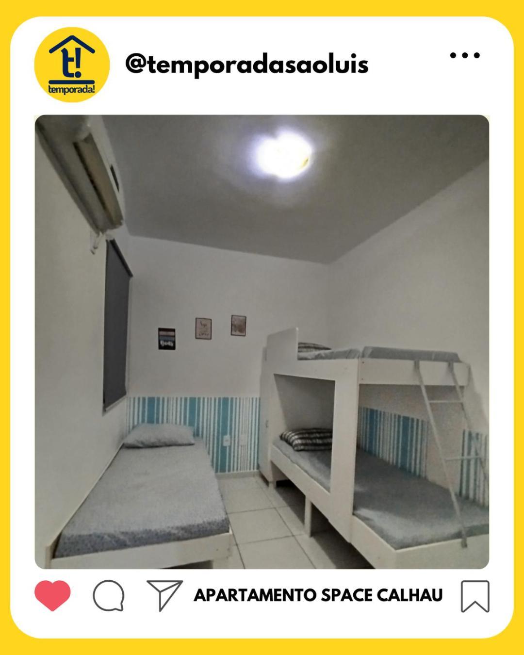 Apartamento Space Calhau Sao Luis  Bagian luar foto
