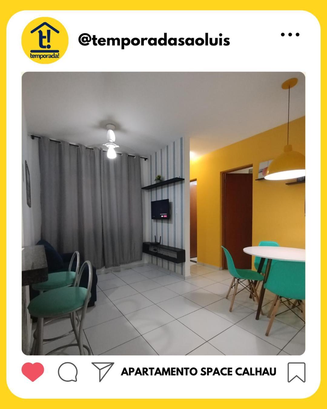 Apartamento Space Calhau Sao Luis  Bagian luar foto