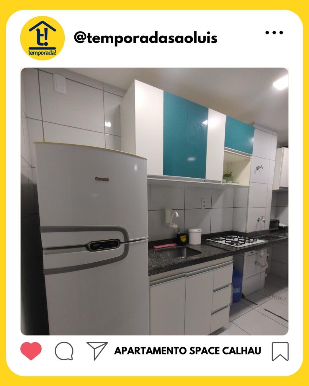 Apartamento Space Calhau Sao Luis  Bagian luar foto