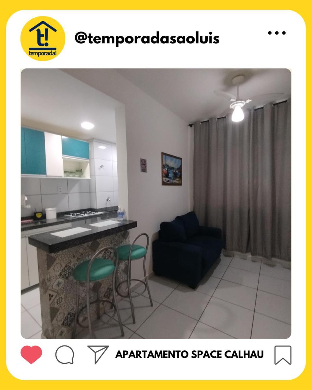 Apartamento Space Calhau Sao Luis  Bagian luar foto