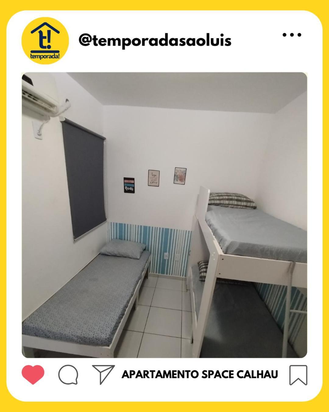 Apartamento Space Calhau Sao Luis  Bagian luar foto
