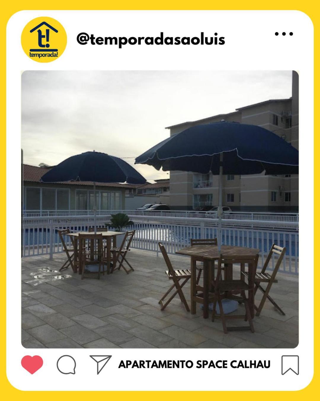 Apartamento Space Calhau Sao Luis  Bagian luar foto